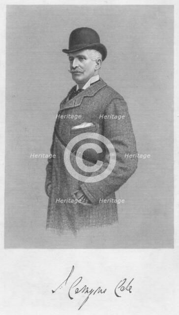 'J Comyns Cole', 1893.  Creator: William Roffe.