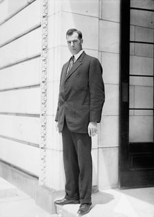 J.D. Murphy, Elevator Man at House Office Building, Later of Chicago, 1913. Creator: Harris & Ewing