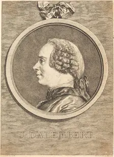 J. D'Alembert, 1754. Creator: Claude Henri Watelet