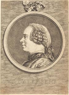 J. D'Alembert, 1754. Creator: Claude Henri Watelet