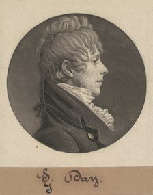 J. Day, 1804. Creator: Charles Balthazar Julien Févret de Saint-Mémin