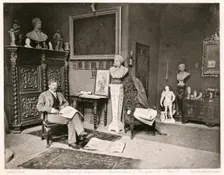 J.E. Boehm, R.A., c1884. Creator: Joseph Parkin Mayall