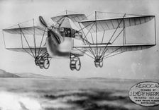 J.E. Harriman's Aerocar, 1910 or 1911. Creator: Bain News Service