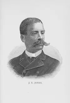 J. E. Jones, 1887. Creator: Unknown