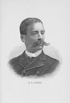 J. E. Jones, 1887. Creator: Unknown