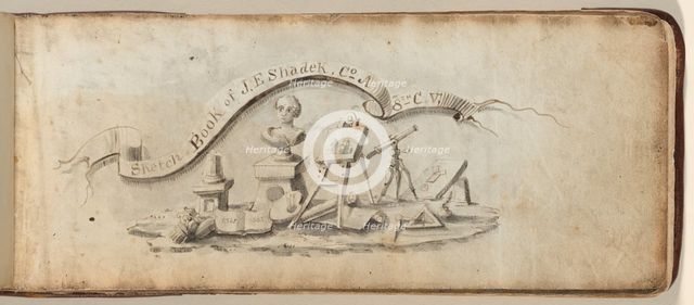 J.E. Shadek Sketchbook, 1861/1862. Creator: J.E. Shadek.