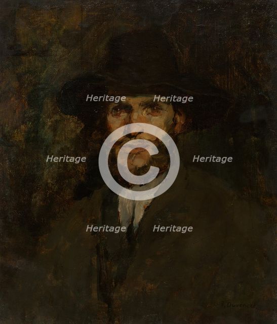 J. Frank Currier (1843-1909), 1876. Creator: Frank Duveneck.