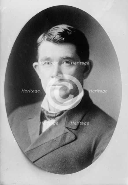 J. Frank Hanly, cameo portrait, 1916. Creator: Bain News Service.