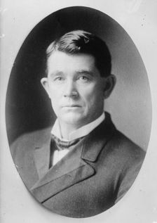 J. Frank Hanly, cameo portrait, 1916. Creator: Bain News Service