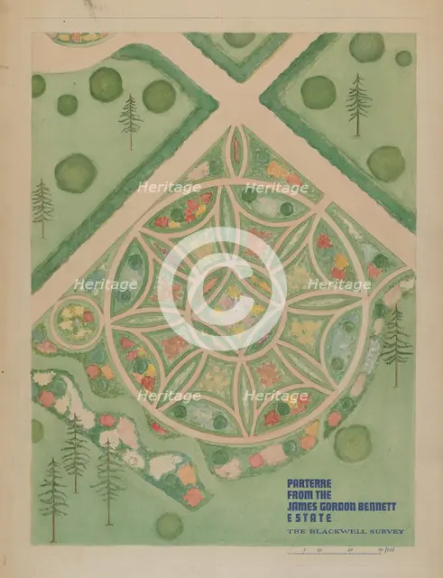 J. G. Bennett Estate, c. 1936. Creators: William Merklin, Virginia Richards.
