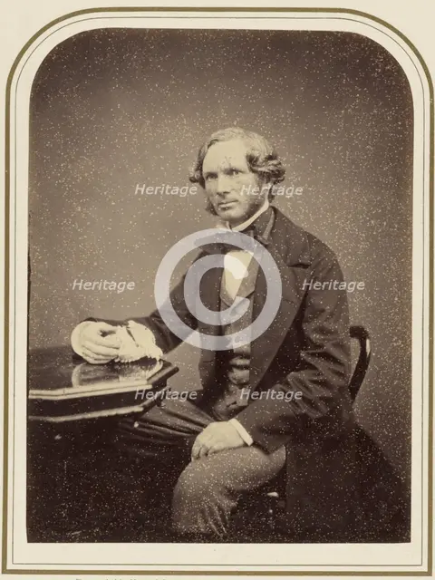 J.G. Jeffreys, F.R.S., 1855. Creator: Maull & Polyblank.