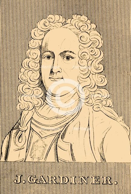 'J. Gardiner', (1688-1745), 1830. Creator: Unknown.