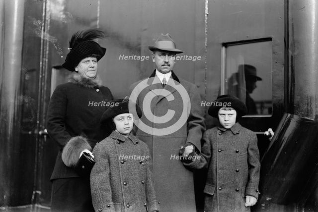 J.H. Ladew and family, between c1910 and c1915. Creator: Bain News Service.