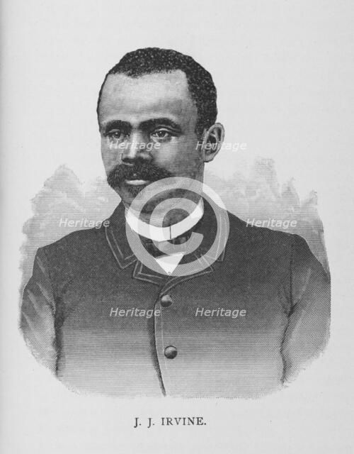 J. J. Irvine, 1887. Creator: Unknown.