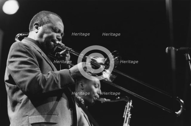 J.J.Johnson and Ralph Moore, North Sea Jazz Festival, Netherlands,1993. Creator: Brian Foskett.