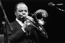 J.J.Johnson, North Sea Jazz Festival, The Hague, Netherlands, 1993. Creator: Brian Foskett