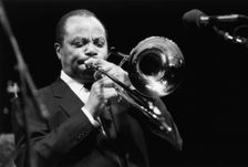 J.J.Johnson, North Sea Jazz Festival, The Hague, Netherlands, 1993. Creator: Brian Foskett