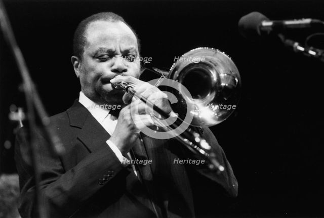 J.J.Johnson, North Sea Jazz Festival, The Hague, Netherlands, 1993. Creator: Brian Foskett.