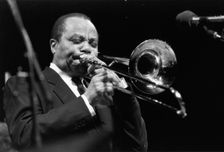 J.J.Johnson, North Sea Jazz Festival, The Hague, Netherlands, 1993. Creator: Brian Foskett