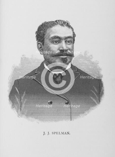 J. J. Spelman, 1887. Creator: Unknown.