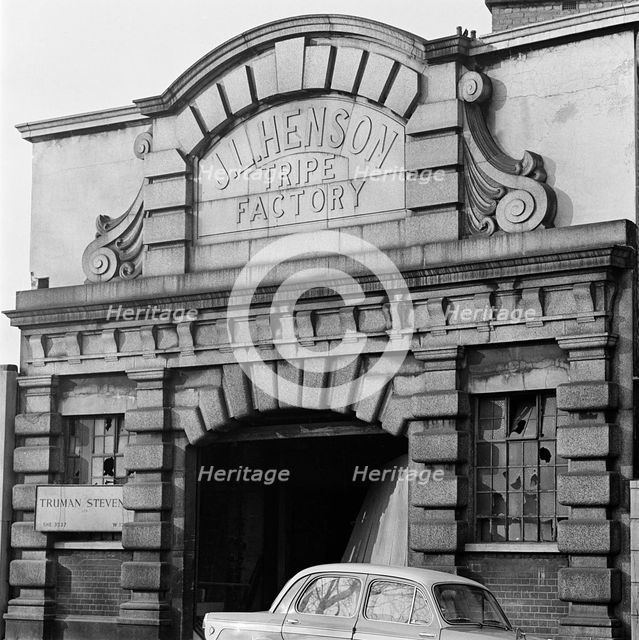 J L Henson's tripe factory, 26-40 Vale Royal, Holloway, London, 1962-1964. Artist: John Gay