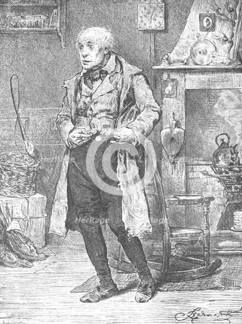 'J.L. Toole as Caleb Plummer in "Dot"', mid-late 19th century, (1901).  Creator: F Barnard.