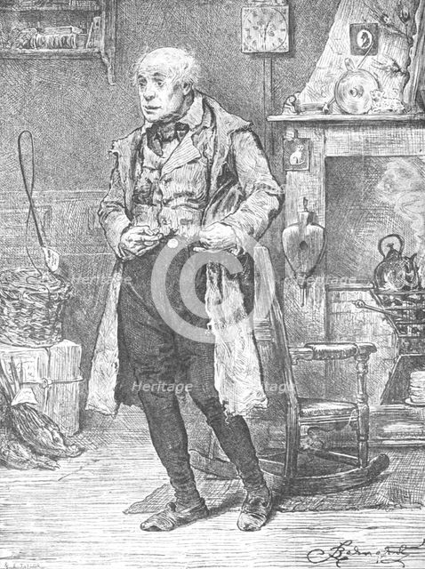 'J.L. Toole as Caleb Plummer in "Dot"', mid-late 19th century, (1901).  Creator: F Barnard.