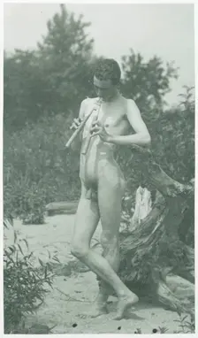 J. Laurie Wallace (Study for "Arcadia"), c. 1883. Creator: Thomas Eakins