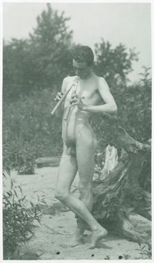 J. Laurie Wallace (Study for "Arcadia"), c. 1883. Creator: Thomas Eakins