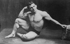 J. Lemm, heavy weight wrestler, between c1910 and c1915. Creator: Bain News Service