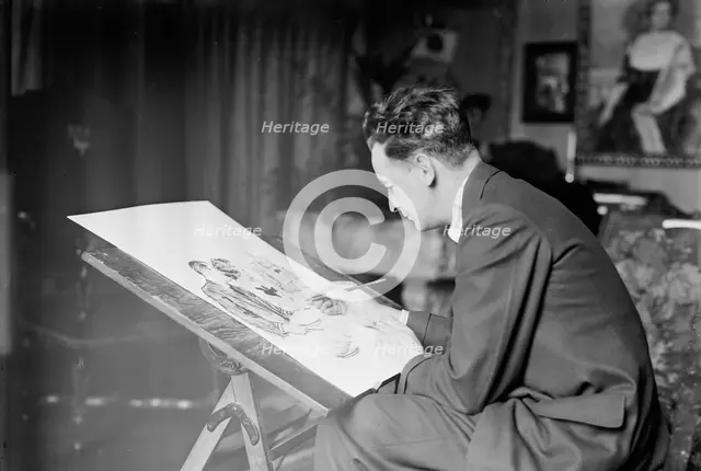 J.M. Flagg, between c1910 and c1915. Creator: Bain News Service.