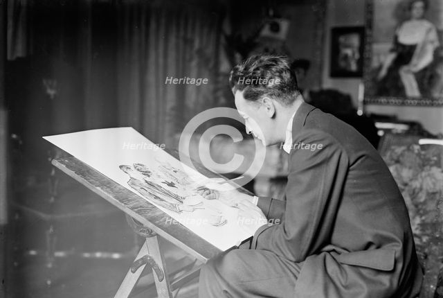 J.M. Flagg, between c1910 and c1915. Creator: Bain News Service.