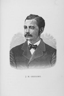 J. M. Gregory, 1887. Creator: Unknown