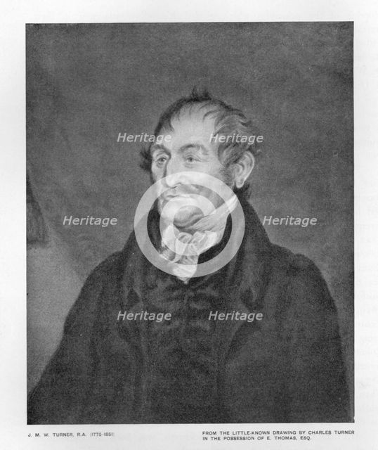 'J.M.W. Turner, R.A. (1775-1851)'.  Creator: Unknown.
