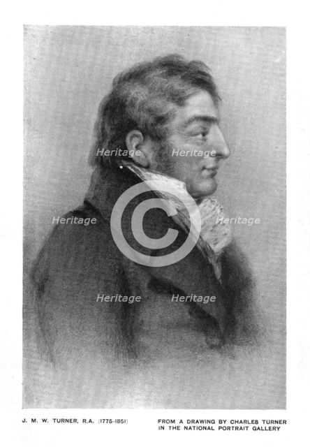 'J.M.W. Turner, R.A. (1775-1851)'.  Creator: Unknown.
