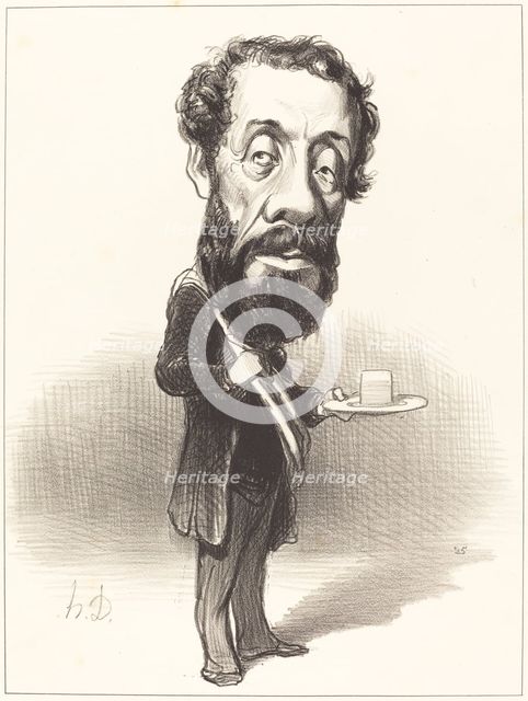 J. Marie-Anne Degousée, 1849. Creator: Honore Daumier.