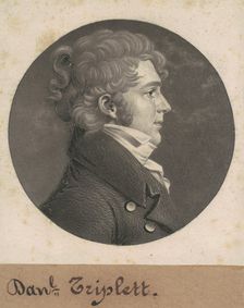 J. N. Luckett, 1808. Creator: Charles Balthazar Julien Févret de Saint-Mémin