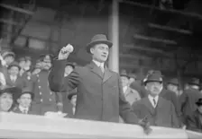 J.P. Mitchel, Polo Grounds, 4/14/15, 1915. Creator: Bain News Service