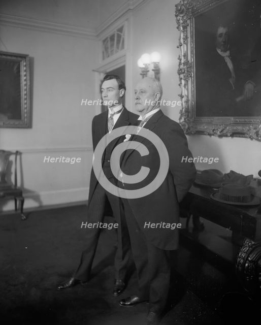 J.P. Mitchell [i.e., John Purroy Mitchel] & Ardolph Kline, 1914. Creator: Bain News Service.