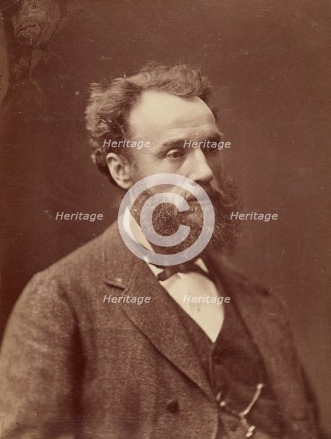 J.-P. Laurens, peintre, 1870-1879. Creator: Nadar.