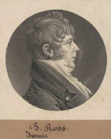 J. Ross, 1803. Creator: Charles Balthazar Julien Févret de Saint-Mémin