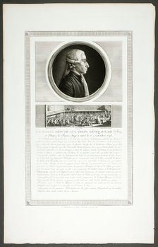 J. S. Bailly, Deputy States General, from Tableaux historiques de la Révolution Franç..., 1798–1804. Creator: Charles Francois Gabriel Levachez