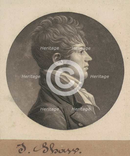 J. Shaw, 1804. Creator: Charles Balthazar Julien Févret de Saint-Mémin.
