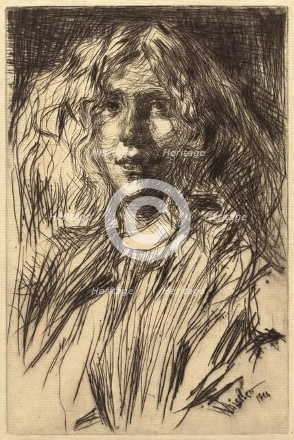 Jo, 1861. Creator: James Abbott McNeill Whistler.