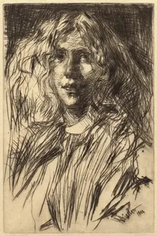 Jo, 1861. Creator: James Abbott McNeill Whistler