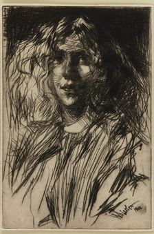 Jo, 1861. Creator: James Abbott McNeill Whistler