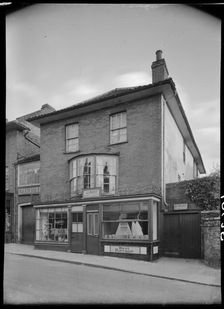 JO Kent, Butchers Shop, 9 Market Street, North Walsham, North Norfolk, Norfolk, 1947. Creator: Herbert Felton