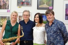 Jo Harrop and Friends, Clocktower Cafe Jazz Club, Croydon, London, 29 May 2025. Creator: Brian O'Connor
