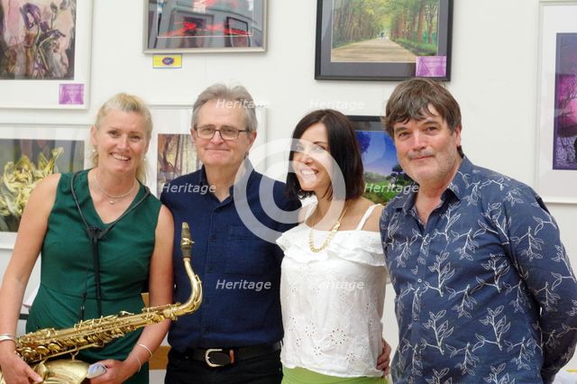 Jo Harrop and Friends, Clocktower Cafe Jazz Club, Croydon, London, 29 May 2025. Creator: Brian O'Connor.