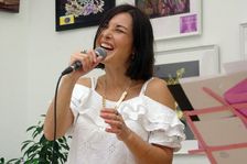 Jo Harrop, Jo Harrop and Friends, Clocktower Cafe Jazz Club, Croydon, London, 29 May 2025. Creator: Brian O'Connor